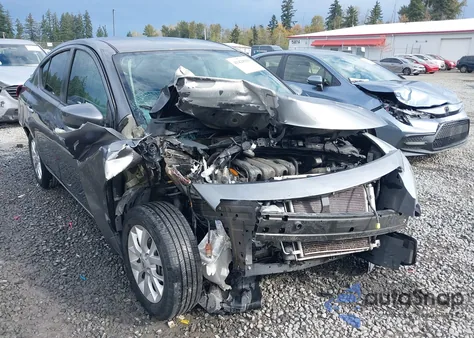 2017 Nissan Versa 1.6 Sv из США, поврежденный, VIN 3N1CN7AP8HL856635